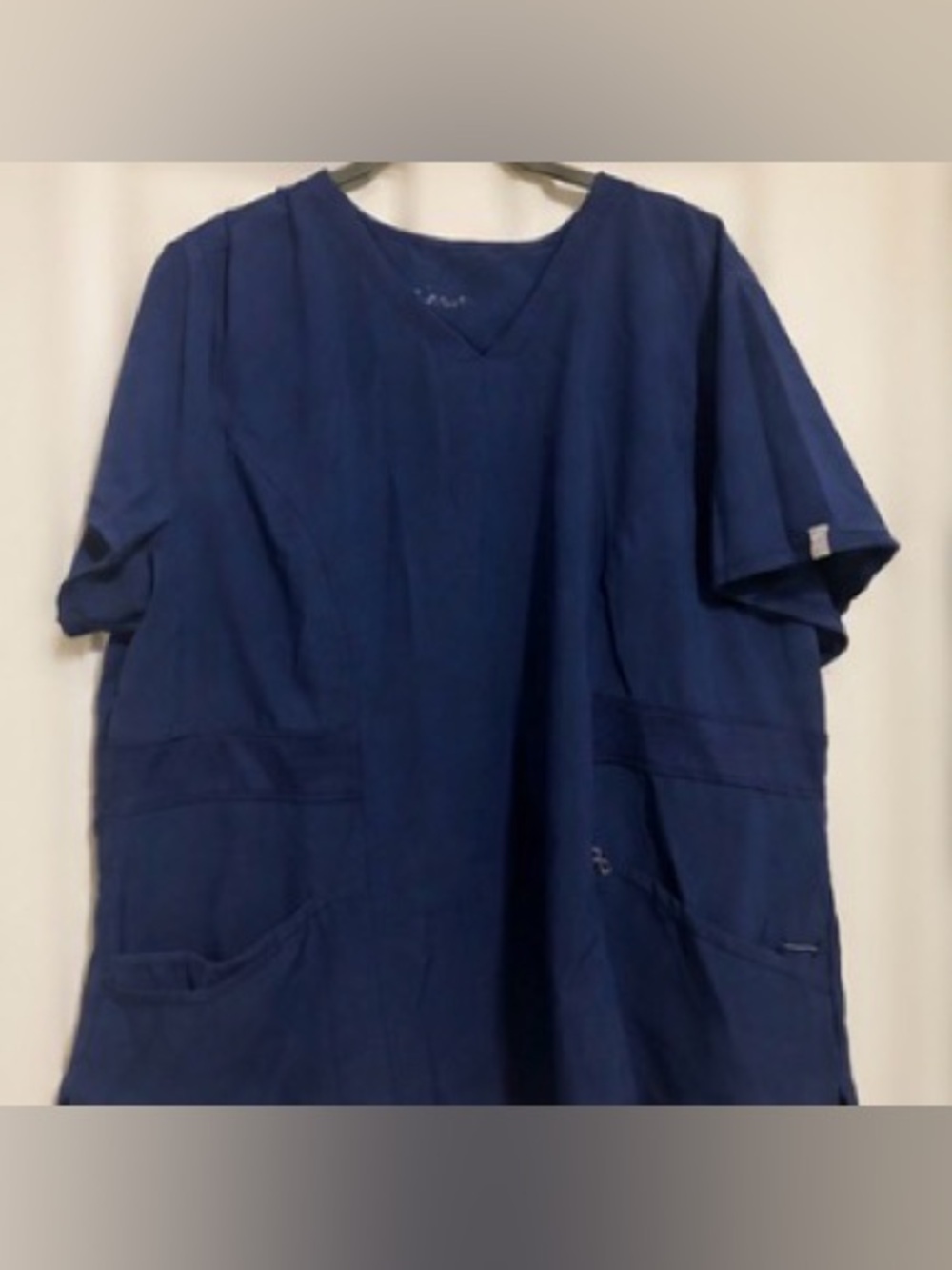 Cherokee Infinity Navy Blue Scrub Top Women’s 3XL